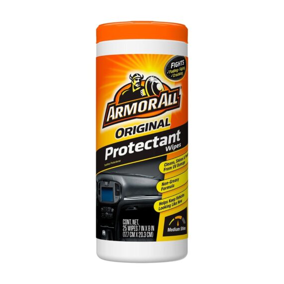 Armor All Protectant, Cleaning and Glass Wipes, 3 pk.