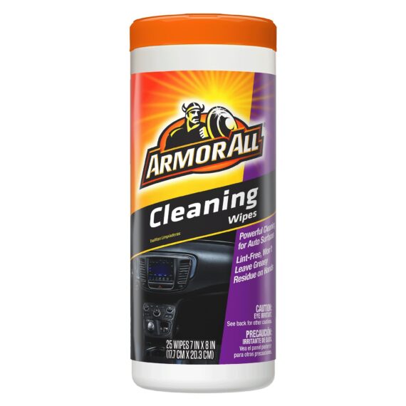 Armor All Protectant, Cleaning and Glass Wipes, 3 pk.