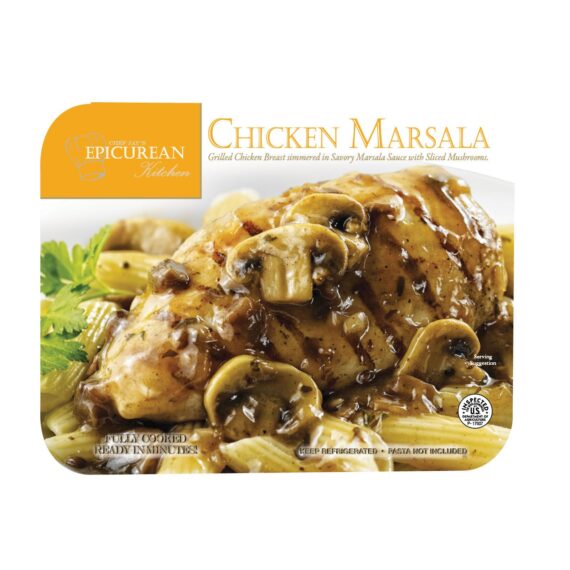 Epicurean Kitchen Chicken Marsala, 1.95-2.45 lbs.