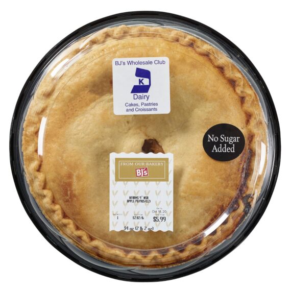 Wellsley Farms 9" No Sugar Added Apple Pie