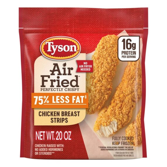 Tyson Air Fried Crispy Chicken Breast Strips 20 oz