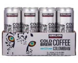 Kirkland Signature Colombian Cold Brew Coffee, 11 fl oz, 12-count