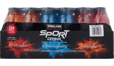 Kirkland Signature Sports Drink, Variety, 20 fl oz, 24 ct