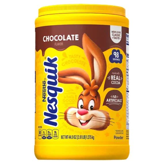 Nestle Nesquik Chocolate Drink Mix, 2.81 lbs