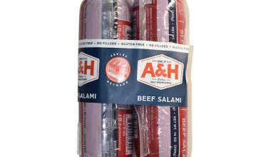 Abeles & Heymann Beef Salami, 14 oz, 2 ct
