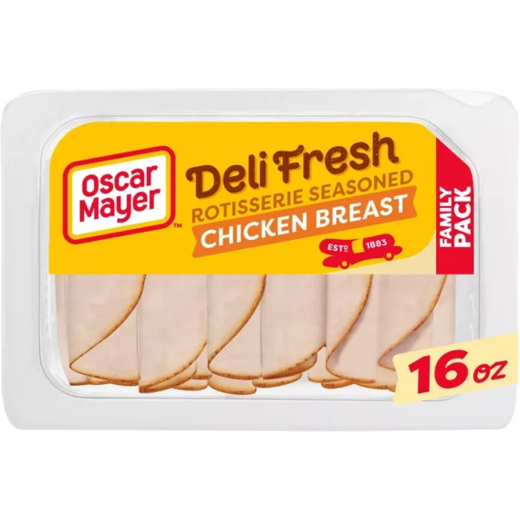 Oscar Mayer Deli Fresh Sliced Rotisserie Seasoned Chicken Breast - 16oz