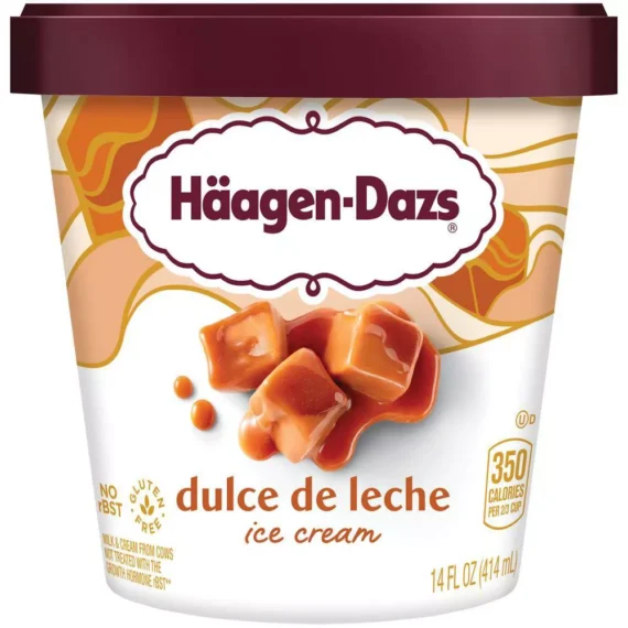 Haagen-Dazs Dulce de Leche Caramel Ice Cream - 14oz