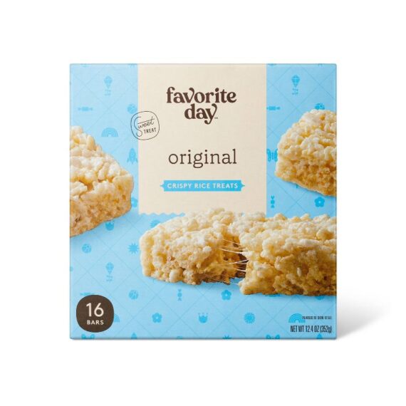 Favorite Day Crispy Rice Treats Original - 16ct