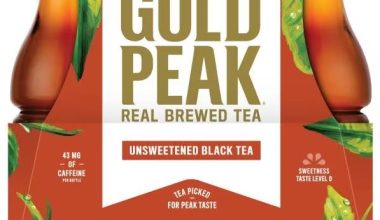 Gold Peak Black Tea, Unsweetened