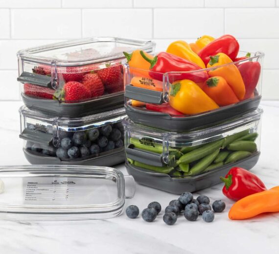 ProKeeper Fresh Produce Keeper Set, 4-pack