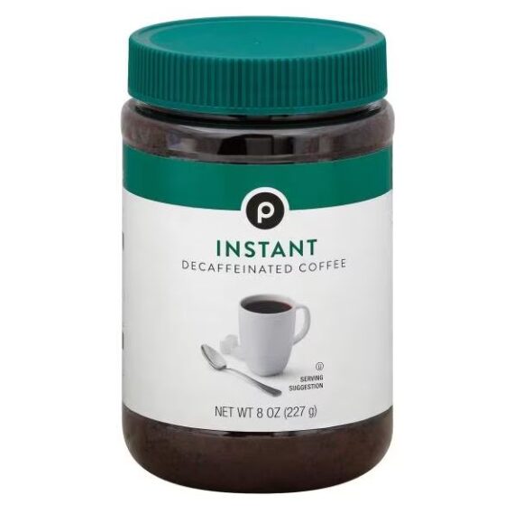 Publix Coffee, Instant, Decaffeinated