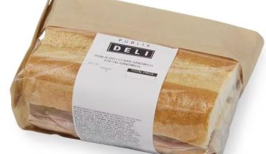 Publix Deli Cuban Grab and Go Sandwich