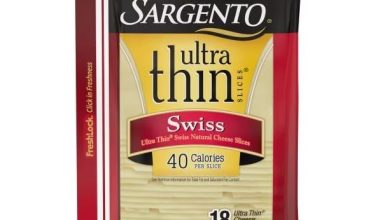 Sargento Cheese Slices, Swiss, Ultra Thin