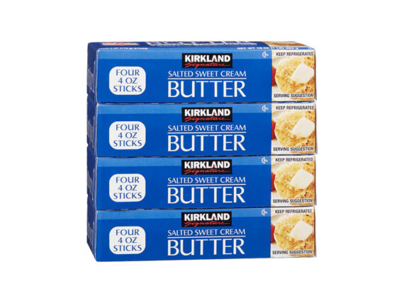 Kirkland Signature Salted Butter Quarts 1 Lb - 4 CT