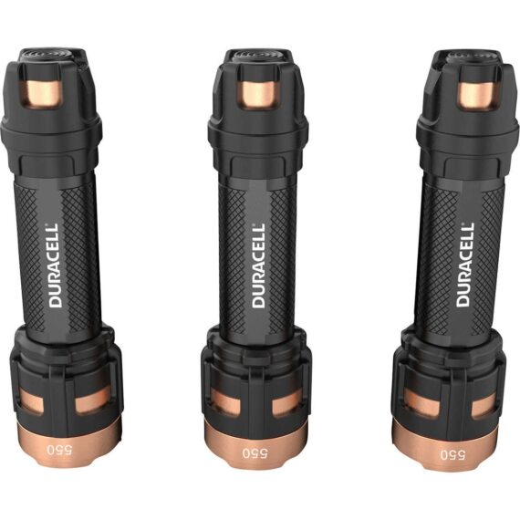 Duracell Durabeam Ultra LED Flashlight, 550 Lumens 3 pk