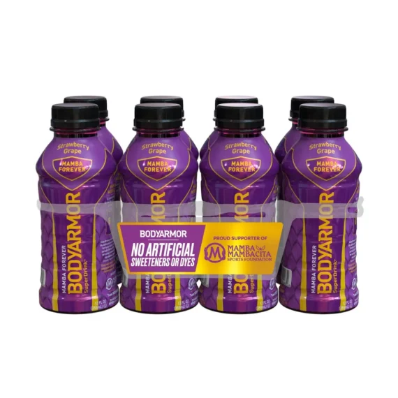 BODYARMOR Strawberry Grape Mamba Forever Sports Drink Multipack - 8pk/12 fl oz Bottles