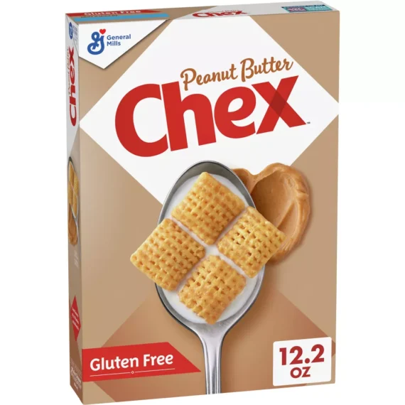 General Mills Chex Peanut Butter Gluten-Free Breakfast Cereal - 12.2oz