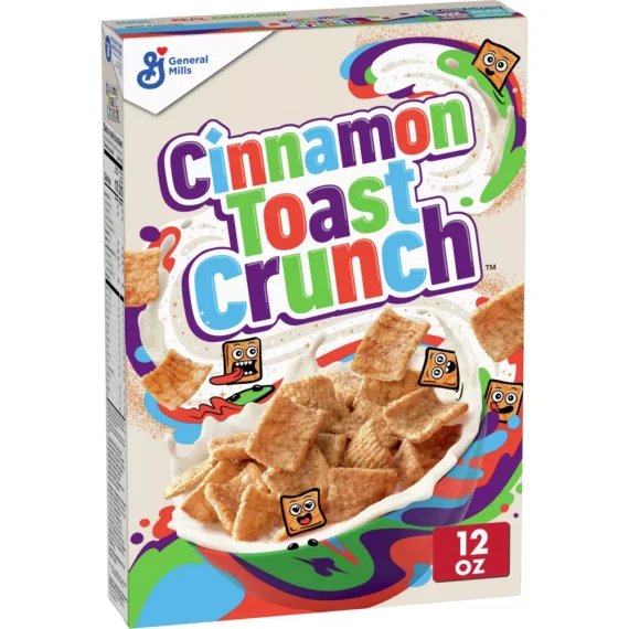 General Mills Cinnamon Toast Crunch Breakfast Cereal - 12oz