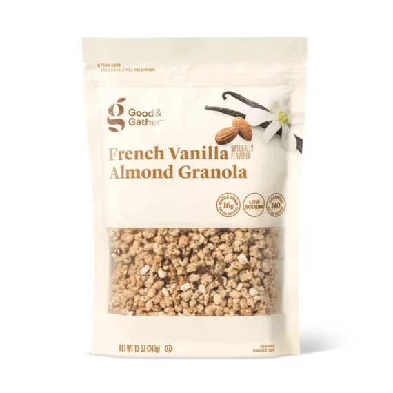 Good & Gather French Vanilla Almond Granola - 12oz