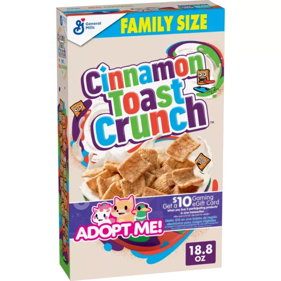 General Mills Family Size Cinnamon Toast Crunch Cereal - 18.8oz