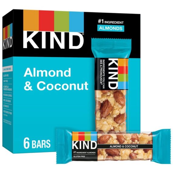 KIND Almond & Coconut Bars - 14oz/6ct