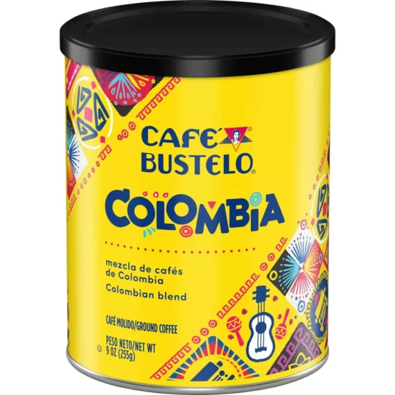 Caf? Bustelo Colombia Dark Roast Coffee Can - 9oz