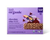 Good & Gather Organic Chocolate Chip Whole Grain Baked Bar - 15.24oz/12ct