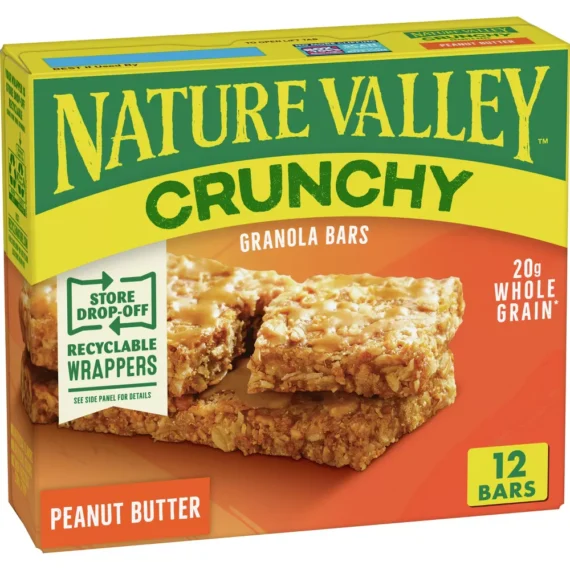 Nature Valley Crunchy Peanut Butter Granola Bars - 6ct