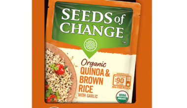 Seeds of Change Organic Quinoa and Brown Rice, 8.5 oz, 6-count