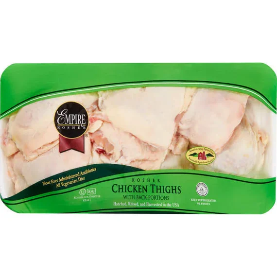 Empire Kosher Chicken Thighs About 5 lbs