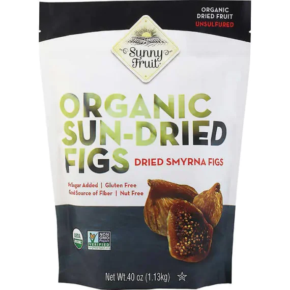 Sunny Fruit Organic Sun-Dried Figs 40 oz