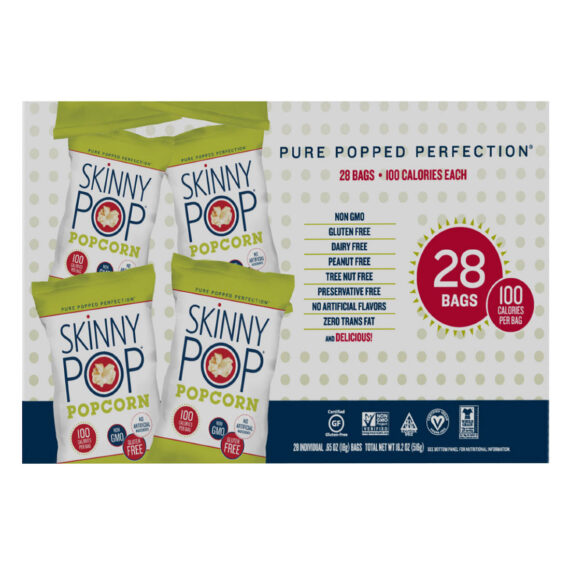 SkinnyPop Original Popcorn, 28 ct.