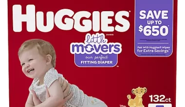 Huggies Little Movers Baby Diapers Size 5 - 132 CT
