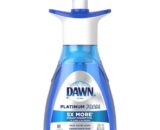Dawn Platinum Dishwashing Foam Pump, Fresh Rapids Scent Soap - 10.1 fl oz