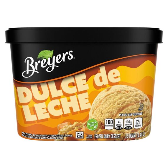 Breyers Dulce de Leche Frozen Dairy Dessert - 48oz