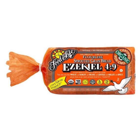 Ezekiel 4:9 Orange Organic Frozen Sprouted Grain Bread - 24oz