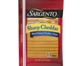 Sargento Natural Sharp Cheddar Sliced Cheese - 8oz/11 slices