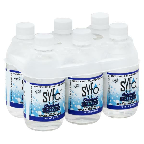 Syfo Water Sparkling Original Seltzer 10 oz Bottle - 6 Pack
