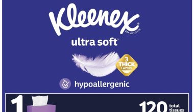 Kleenex Ultra Soft 3-Ply Facial Tissue - 1 Box