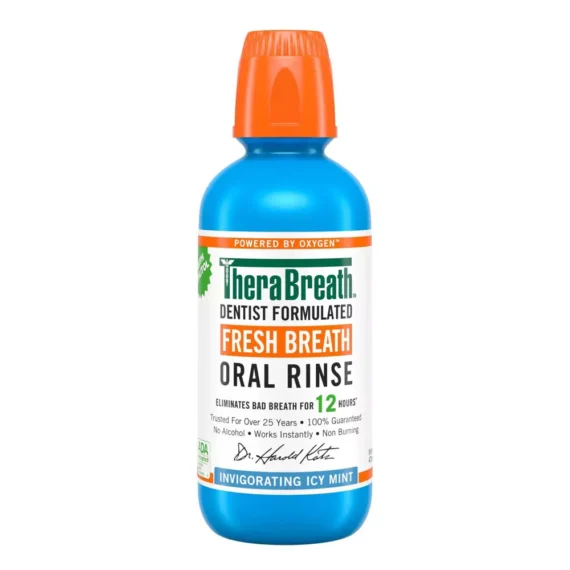 TheraBreath Fresh Breath Mouthwash - Icy Mint