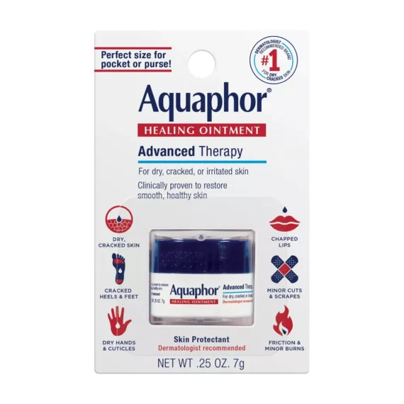 Aquaphor Healing Ointment Skin Protectant and Moisturizer for Dry and Cracked Skin Unscented