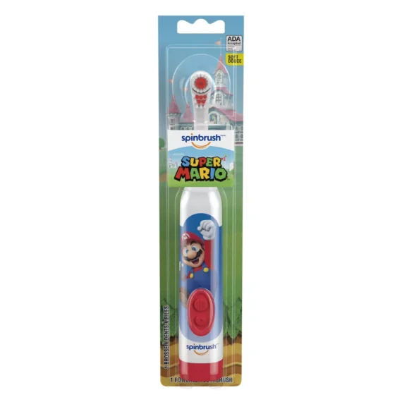 Spinbrush Mario Kids Electric Toothbrush