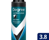 Degree Men's Ultraclear Black + White Fresh 72-Hour Antiperspirant & Deodorant Dry Spray - 3.8oz