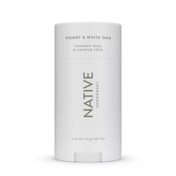 Native Honey & White Oak Deodorant - Scented - 2.65oz