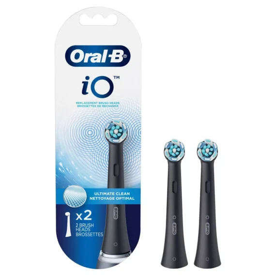 Oral-B iO Ultimate Clean Replacement Brush Heads - Black