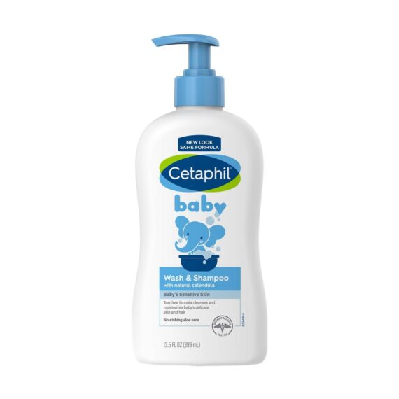 Cetaphil Baby 2-in-1 Hair Shampoo And Body Wash - 13.5 fl oz