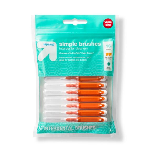 Up & Up Simple Interdental Brushes Set - 16ct