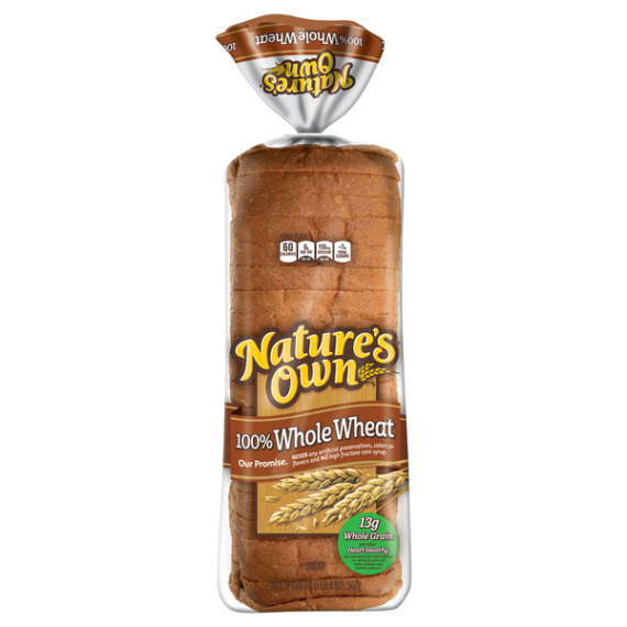 Nature's Own 100% Whole Wheat Bread