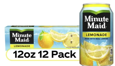 Minute Maid Lemonade 12oz Can - 12 Pack