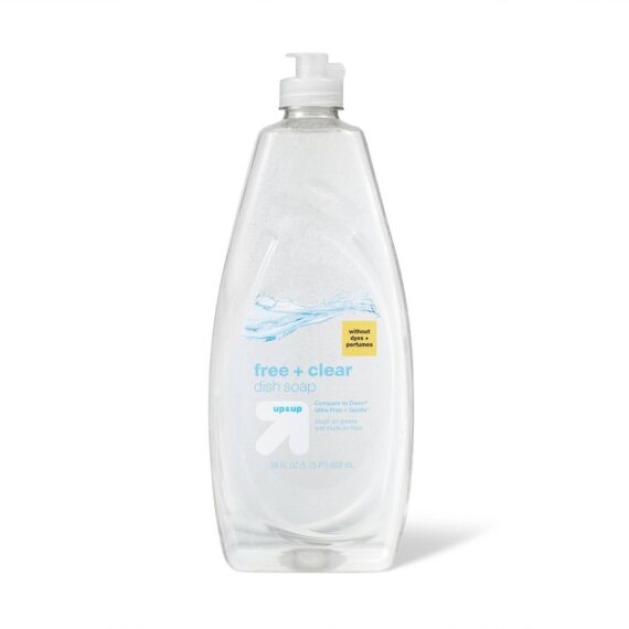 Up & Up Fragrance-Free Dish Soap - 28oz